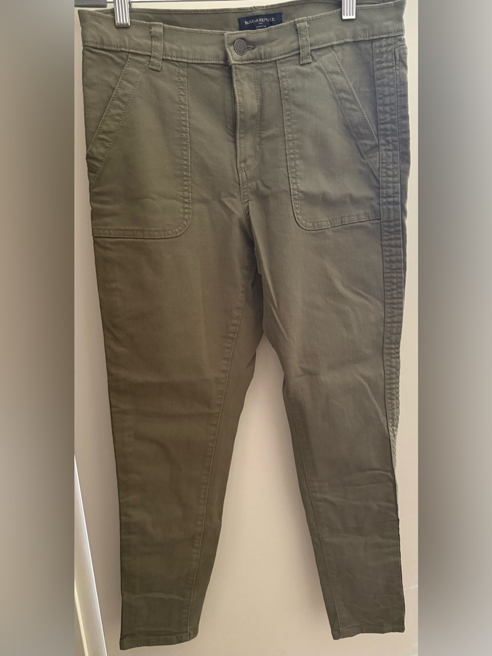 Banana Republic Olive Skinny Jeans